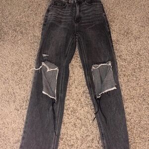 PacSun Black Distressed Women Jeans